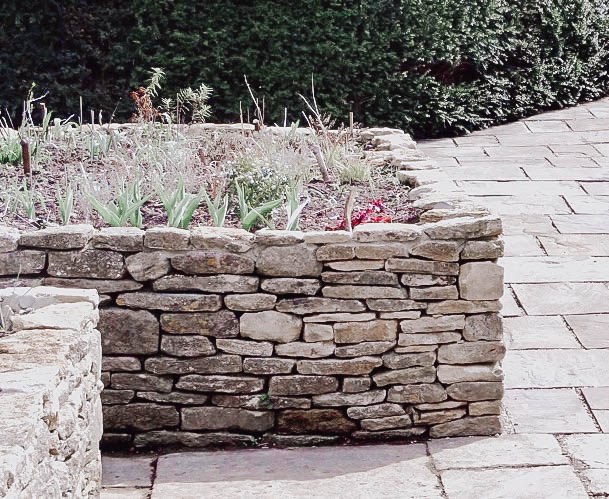 Elevated Garden Bed Box Ideas Stone Rock