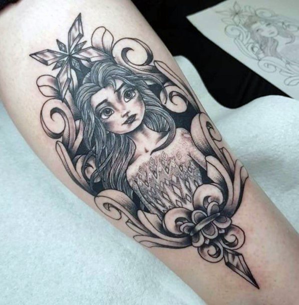 Elsa Tattoos Feminine Ideas