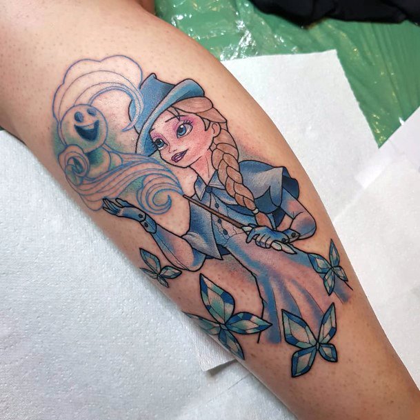 Elsa Tattoos For Girls