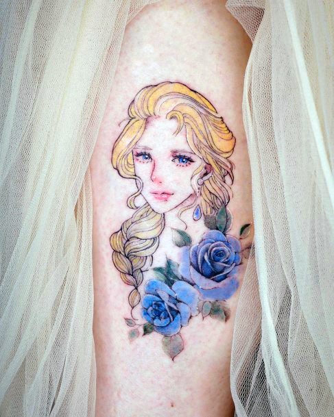 Elsa Womens Tattoos