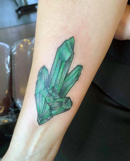 Emerald Female Tattoo Designs