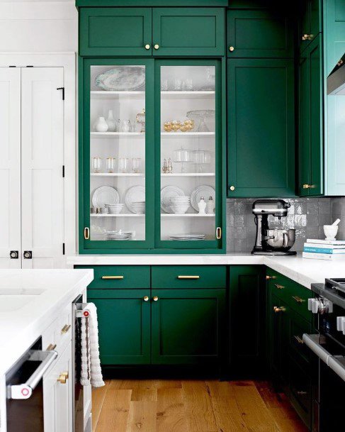 Emerald Green Kitchen Ideas