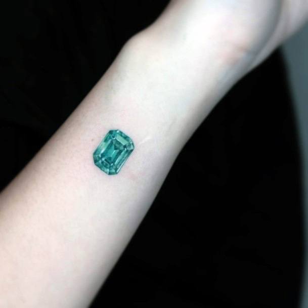 Emerald Tattoo Feminine Designs