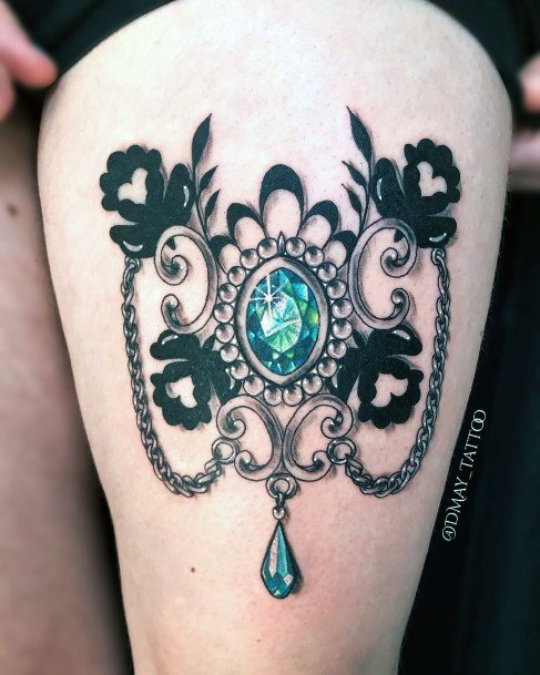 Emerald Tattoos For Girls