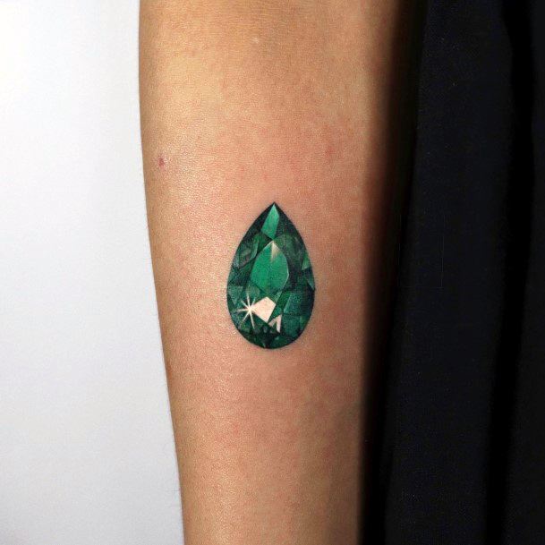 Emerald Womens Tattoo Ideas