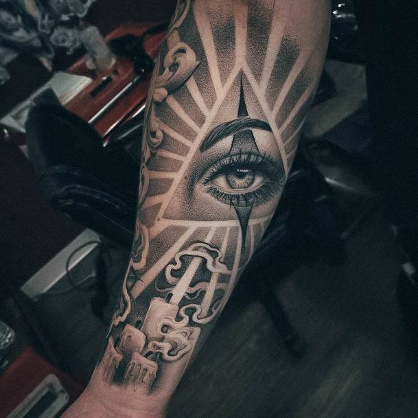 Enchanting All Seeing Eye Tattoo Ideas For Women