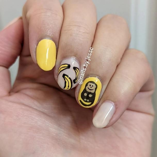 Enchanting Banana Nail Ideas For Women