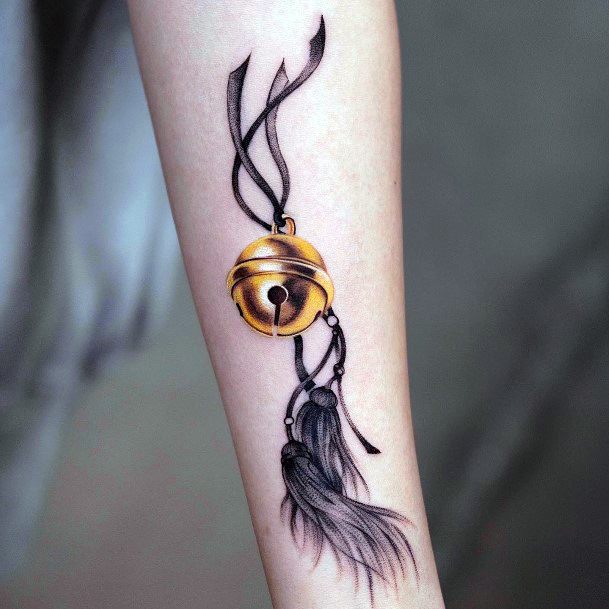 Enchanting Bell Tattoo Ideas For Women