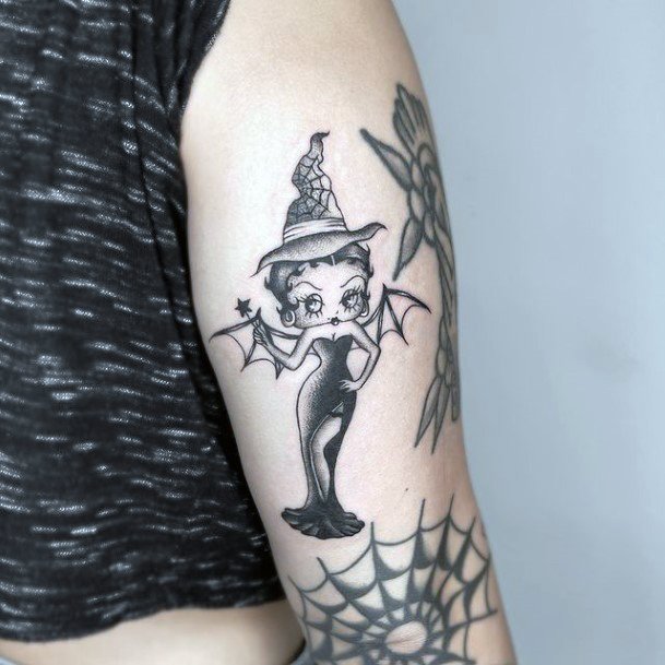 Enchanting Betty Bop Tattoo Ideas For Women