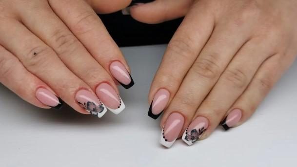 Enchanting Black And White Nail Ideas For Women