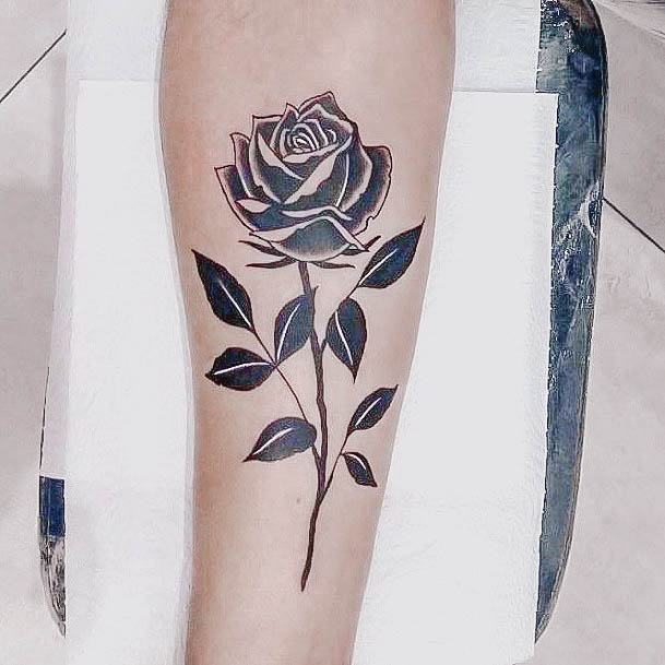 Enchanting Black Rose Tattoo Ideas For Women