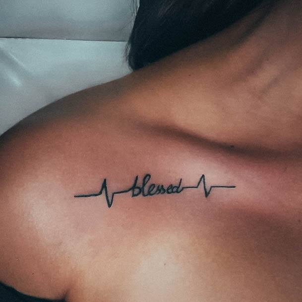 Enchanting Blessed Tattoo Ideas For Women