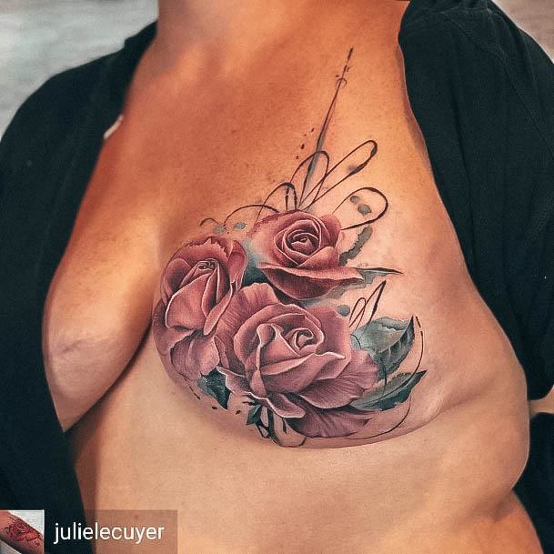 Enchanting Breast Cancer Tattoo Ideas For Women