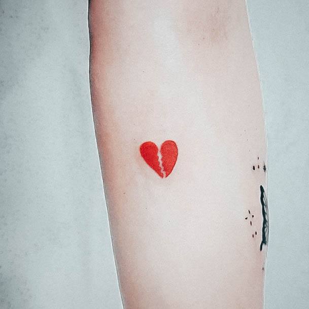 Enchanting Broken Heart Tattoo Ideas For Women