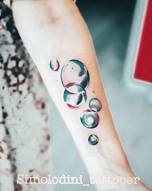 Enchanting Bubble Tattoo Ideas For Women