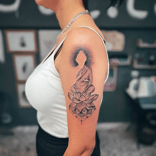 Enchanting Buddha Tattoo Ideas For Women