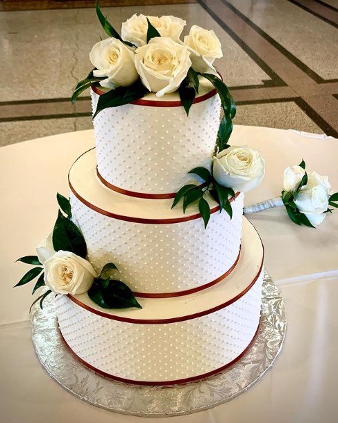 Enchanting Buttercream Wedding Cake