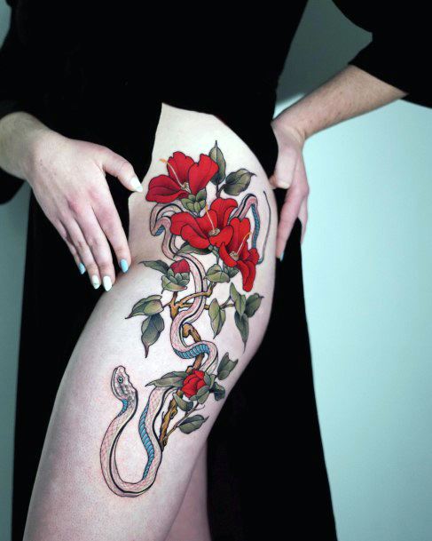 Enchanting Camellia Tattoo Ideas For Women