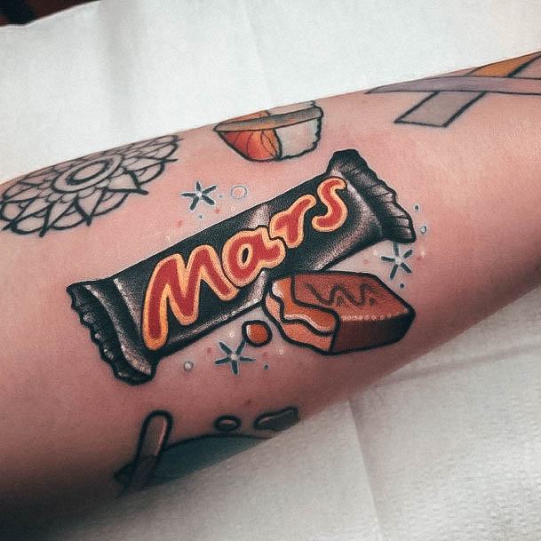 Enchanting Candy Tattoo Ideas For Women