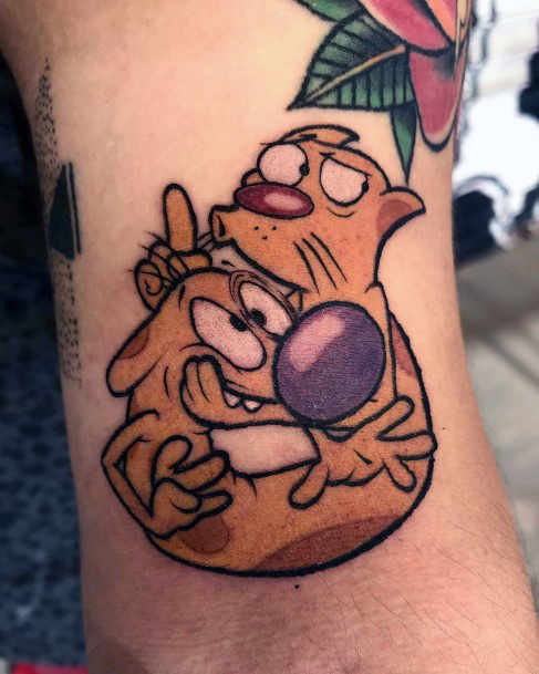 Enchanting Catdog Tattoo Ideas For Women