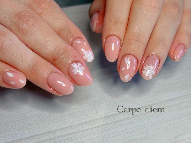 Enchanting Cherry Blossom Sakura Nail Ideas For Women