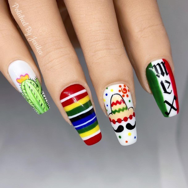 Enchanting Cinco De Mayo Nail Ideas For Women