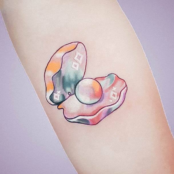 Enchanting Clam Tattoo Ideas For Women