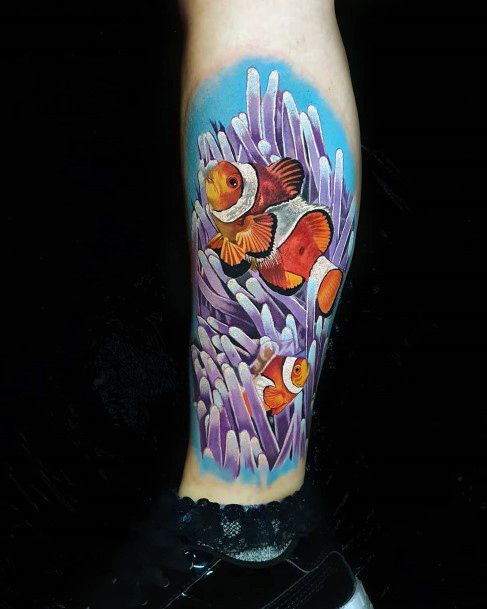 Enchanting Clown Fish Tattoo Ideas For Women