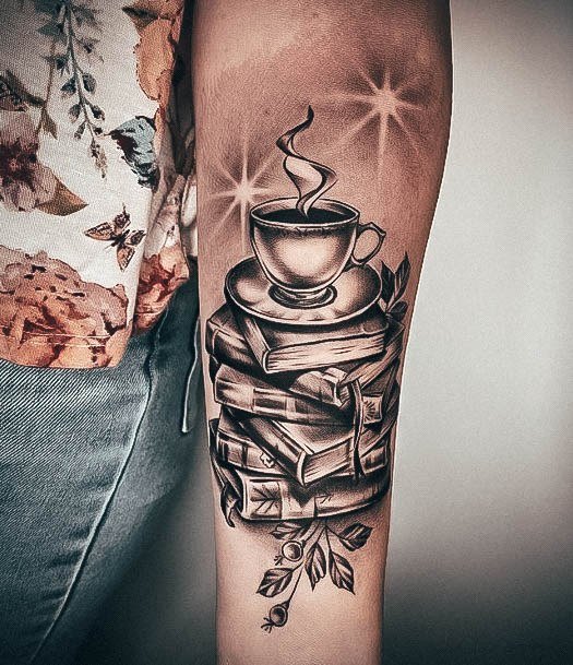 Enchanting Coffee Mug Tattoo Ideas For Women