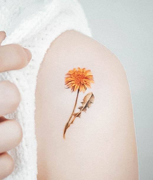 Enchanting Dandelion Tattoo Ideas For Women