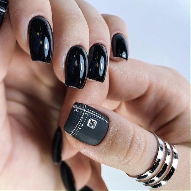 Enchanting Dark Nail Ideas For Women