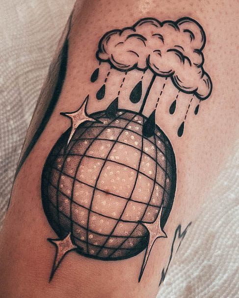 Enchanting Disco Ball Tattoo Ideas For Women