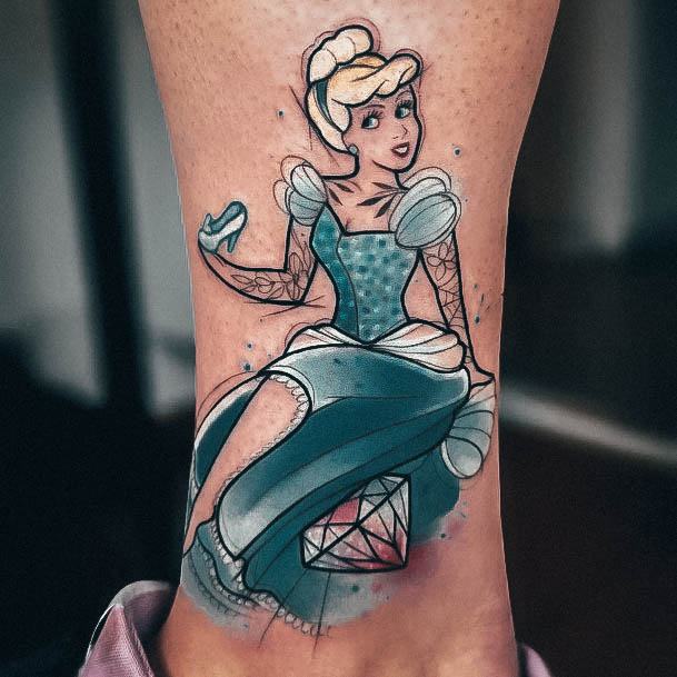Enchanting Disney Princess Tattoo Ideas For Women