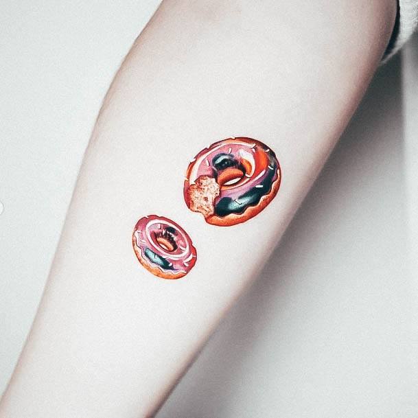 Enchanting Donut Tattoo Ideas For Women