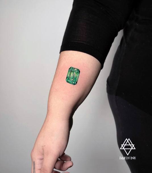 Enchanting Emerald Tattoo Ideas For Women