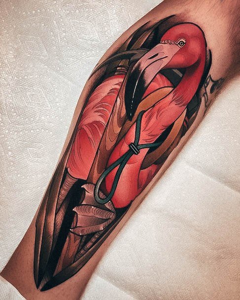 Enchanting Flamingo Tattoo Ideas For Women