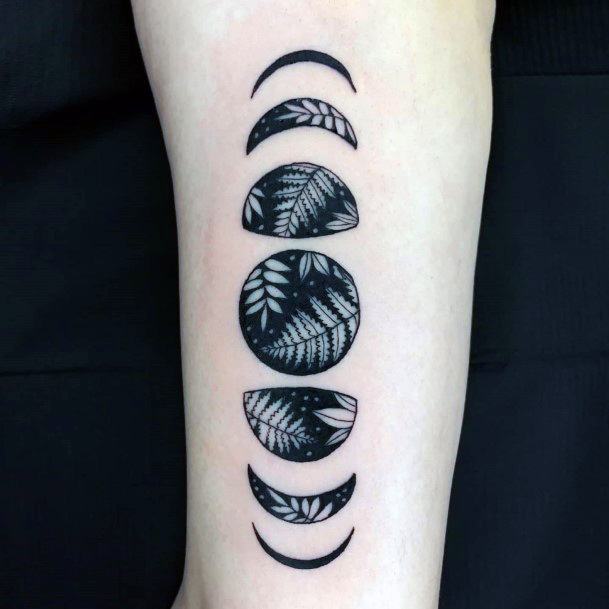 Enchanting Flower Moon Tattoo Ideas For Women