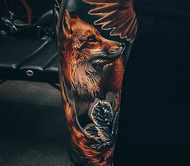 Enchanting Fox Tattoo Ideas For Women Sleeve