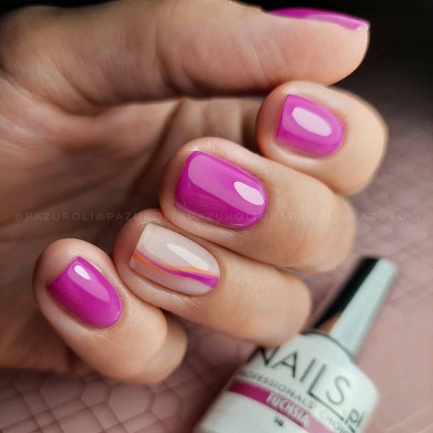 Enchanting Fuchsia Nail Ideas For Women