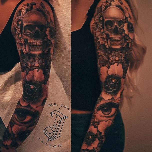 Enchanting Full Sleeve Tattoo Ideas For Women