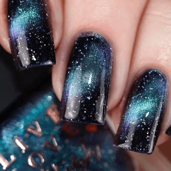 Enchanting Galaxy Nail Ideas For Women