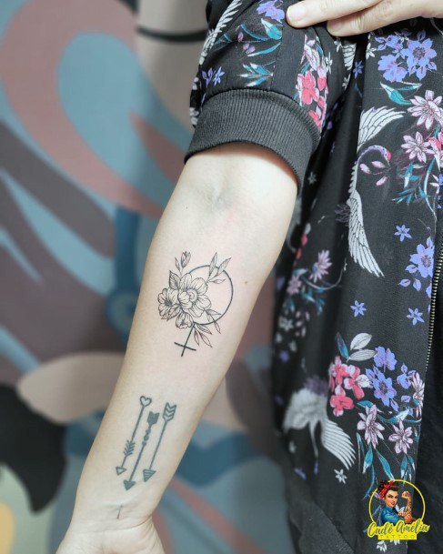 Enchanting Girl Power Tattoo Ideas For Women