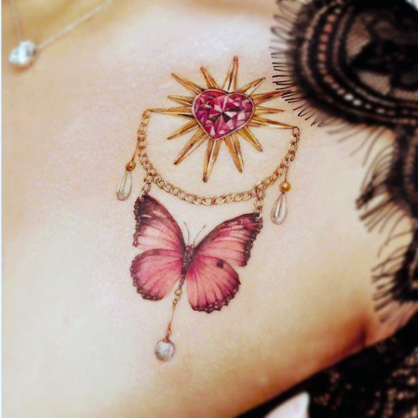 Enchanting Gold Tattoo Ideas For Women