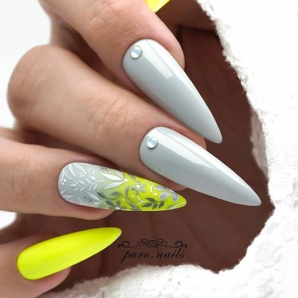 Enchanting Grey Nail Ideas For Women