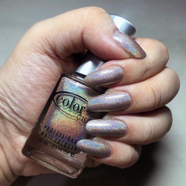 Enchanting Holographic Nail Ideas For Women