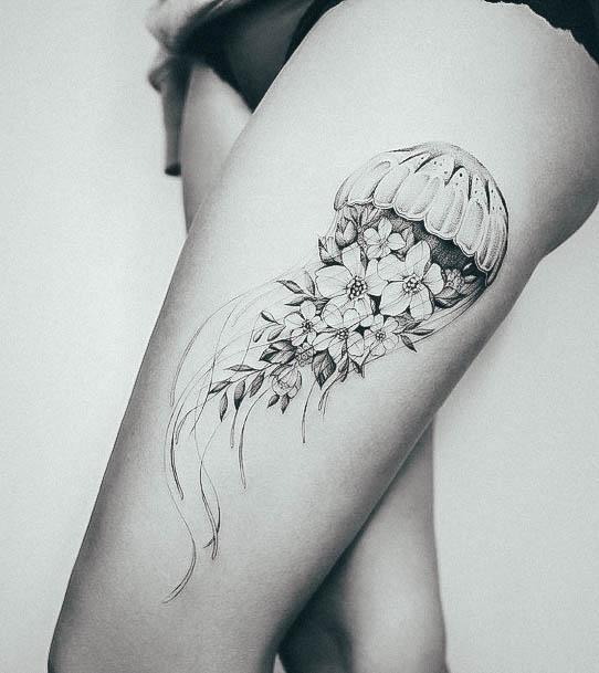 Enchanting Jellyfish Tattoo Ideas For Women