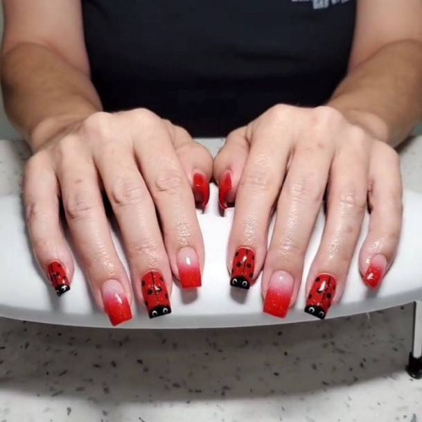 Enchanting Ladybug Nail Ideas For Women