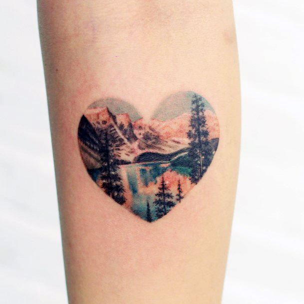 Enchanting Lake Tattoo Ideas For Women