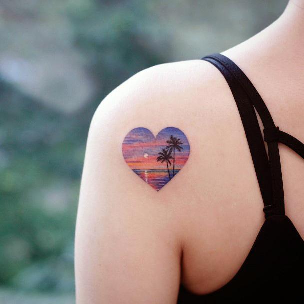 Enchanting Landscape Tattoo Ideas For Women