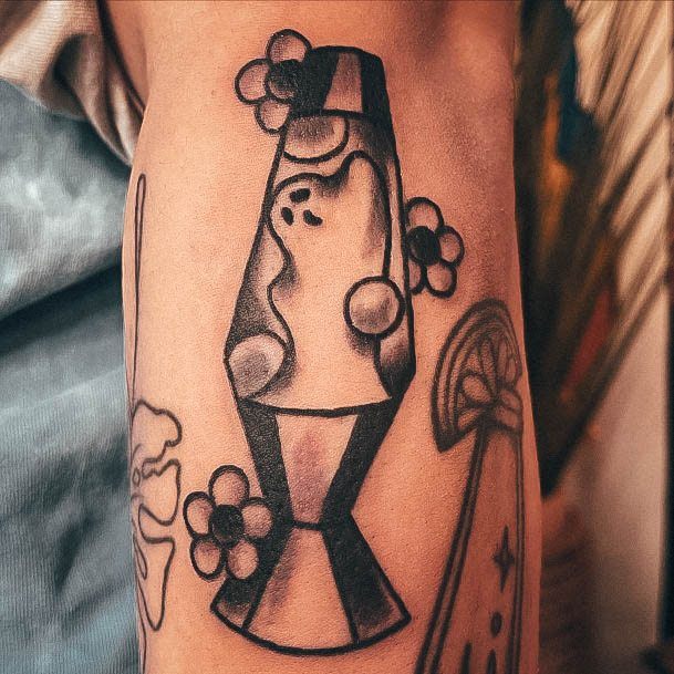 Enchanting Lava Lamp Tattoo Ideas For Women